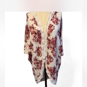 Pink flower sweater-stitch fix